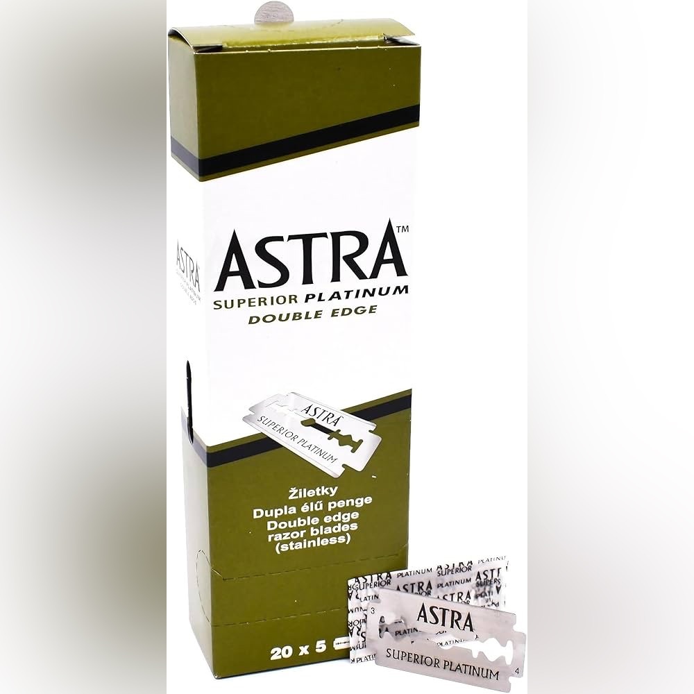 🌙 B24- Astra Superior Platinum Double Edge Razor Blades